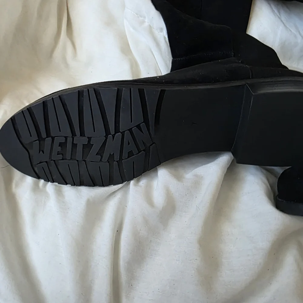 Stuart Weitzman Black Over-the-Knee Stretch Boots